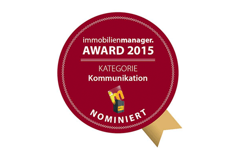 Nominiert für den Immobilienmanager Award